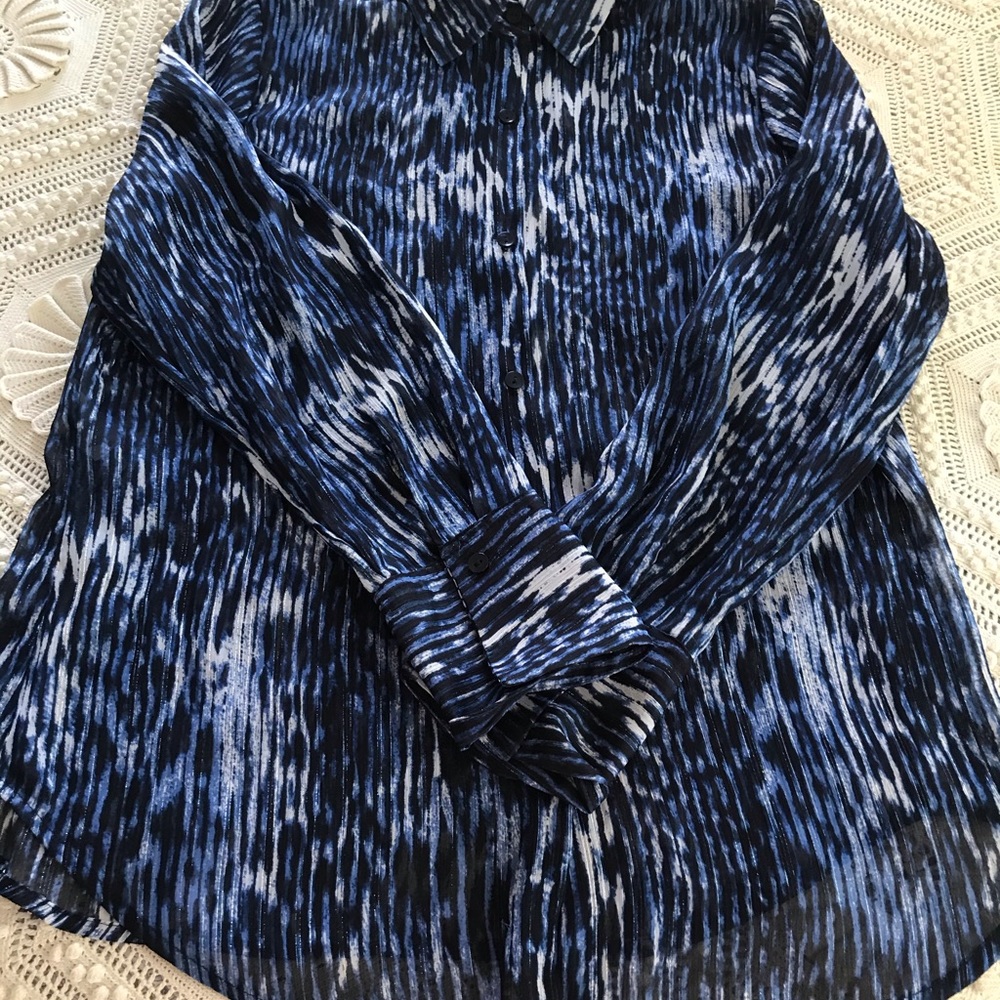 Jones New York button down blouse - Picture 4 of 4